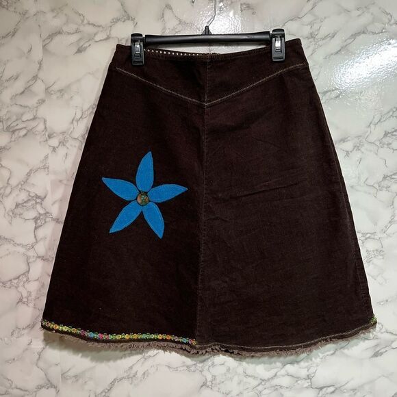 Upcycled Fun Skirt Size 4 - Picture 1 of 5